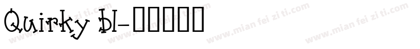 Quirky bl字体转换